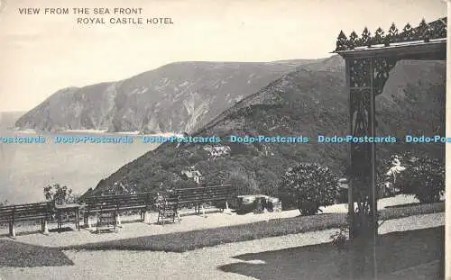 R194447 Blick vom Meer Royal Castle Hotel Montague Cooper