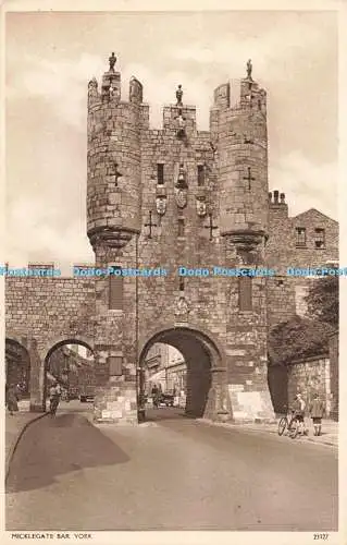 R195479 Micklegate Bar York 23327