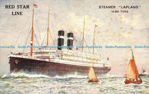 R194477 Red Star Line Dampfer Lappland