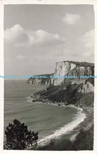 R195563 Cliffs Bay alte Fotopostkarte
