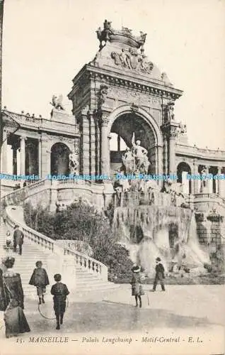 R195579 Marseille Palais Longchamp Motiv Central E L