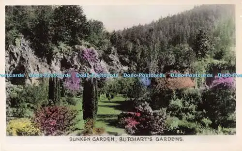 R194580 Versunkener Garten Butcharts Gardens Gowen Sutton