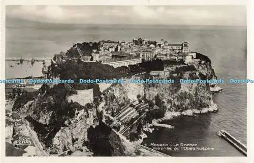 R194599 Monaco Le Rocher Vue prise de lObservatoire C A P Les Belles Editions Fr