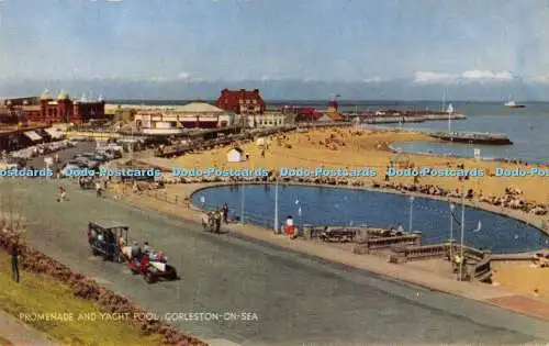 R193129 Promenade und Yacht Pool Gorleston auf Meer Lachs Kamerafarbe