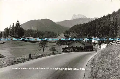 R194732 Leithen mit Hohe Munde u Hochleithenkopf Tirol Much Heiss Nachflg L und