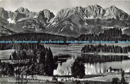 R194736 Schwarzsee bei Kitzbühel gegen Wilden Kaiser Tirol Monopol Schollhorn