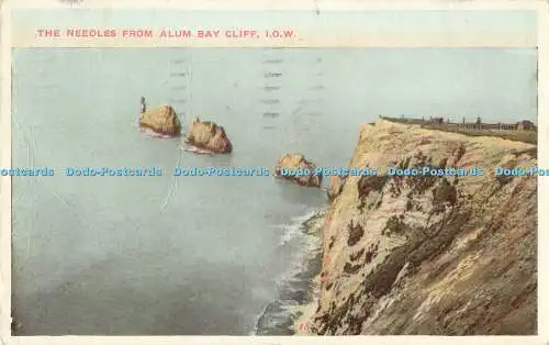 R194764 The Needles from Alum Bay Cliff I O W British Production 1938