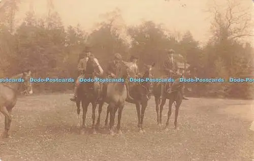 R197146 Pferde Menschen alte Fotografie Postkarte