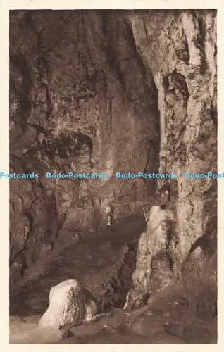 R195792 Wookey Hole Cave The Hall of Wookey, deren Höhe 85 Fuß beträgt