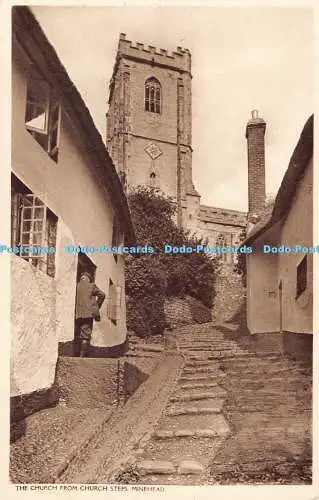 R193310 The Church from Church Steps Minehead