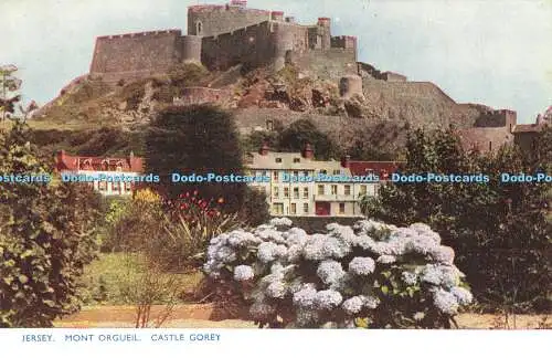 R194847 Trikot Mont Orgueil Castle Gorey Photochrom