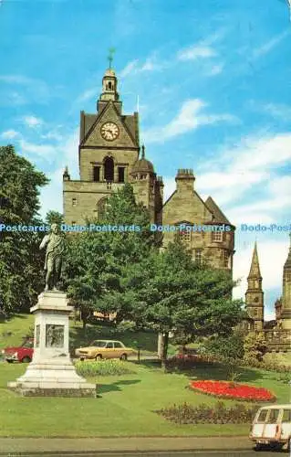 R195892 The Burns Statue and Council Buildings Stirling Dixon 1973