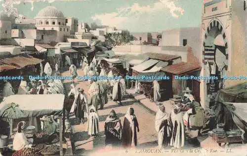 R194878 Kairouan Vue dans la Grande Rue LL 1921