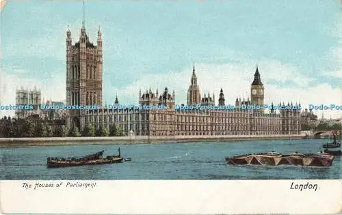 R194896 The Houses of Parliament London Hartmann