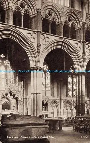 R195949 The Angel Choir Lincoln Cathedral Dainty Series 1915 R H Brewster