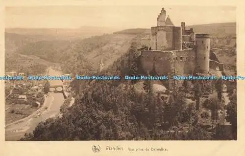 R197313 Nels Vianden Vue prise du Belvedere Ern Thill Serie 18 No 5