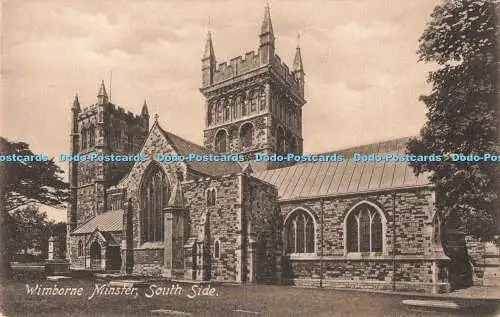 R194928 Wimborne Minster South Side Friths Serie Nr 43703