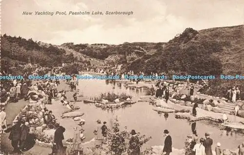 R194930 New Yachting Pool Peasholm Lake Scarborough