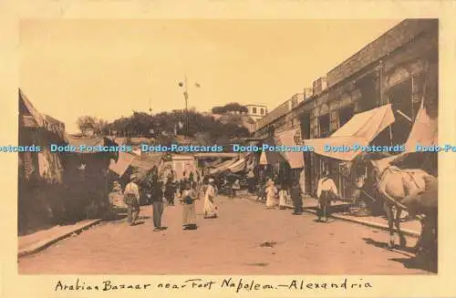 R194932 Arabischer Basar bei Fort Napoleon Alexandria