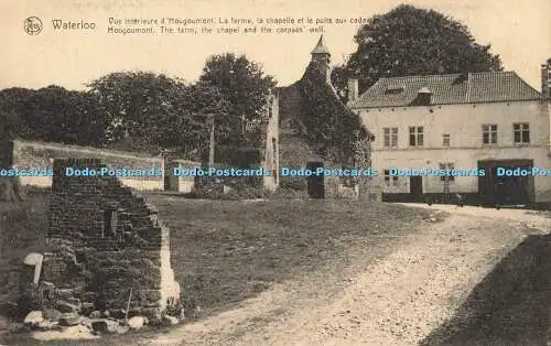 R197331 Nels Waterloo Der Bauernhof die Kapelle und der Leichenbrunnen Ern Thill