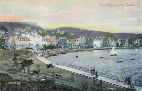 R197436 The Esplanade Oban Valentines Series 1909