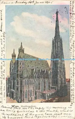 R195068 Wien Stephansdom A Bohm 1905