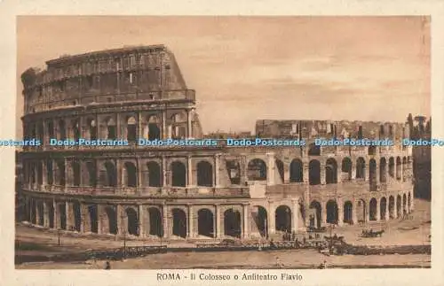 R197475 Roma Il Colosseo o Anfiteatro Flavio S T A 20817