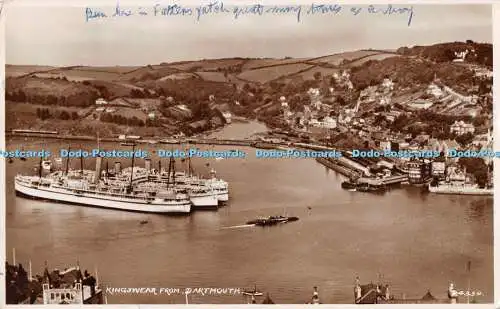 R193616 Kingswear from Dartmouth 24359 RP 1941