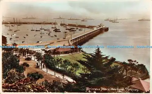 R193618 Princess Pier and Harbour Torquay 1930