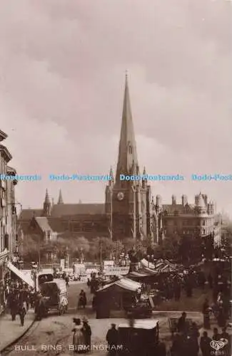 R196125 Bull Ring Birmingham E A Schwerdtfeger 1912