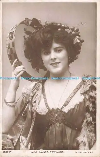 R196127 Lemeilleur Miss Gaynor Rowlands Drehfoto 1906