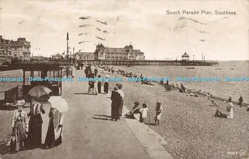 R193647 South Parade Pier Southsea Valentines Serie