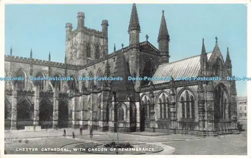 R197504 Chester Cathedral With Garden of Remembrance Dennis C1209 Photoblue