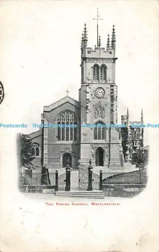 R196152 The Parish Church Macclesfield 1903