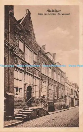 R195141 Middelburg Huis van Leening St Janstraat Weenenk und Snel den Haag