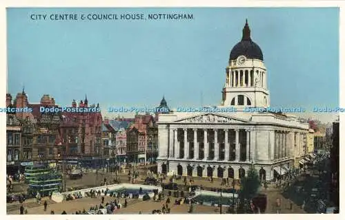 R197508 City Centre and Council House Nottingham Dennis N0804