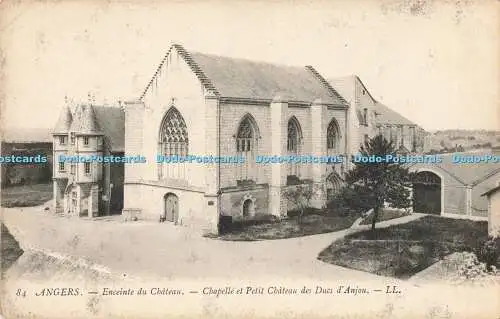 R197531 84 Angers Enceinte du Chateau Chapelle et Petit Chateau des Ducs dAnjou