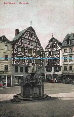 R1955167 Bernkastel Marktplatz Schaar u Dathe 1909