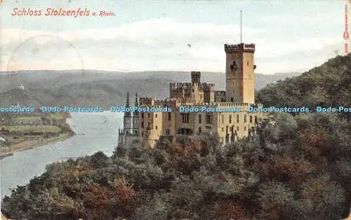 R193686 Schloss Stolzenfels a Rhein 1908 6368 Louis Glaser