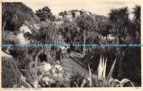 R193689 Terrace Walk and Vane Hill Torquay 1953