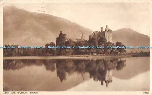 R193691 Loch Awe Kilchurn Castle 30098 Photochrom 1953