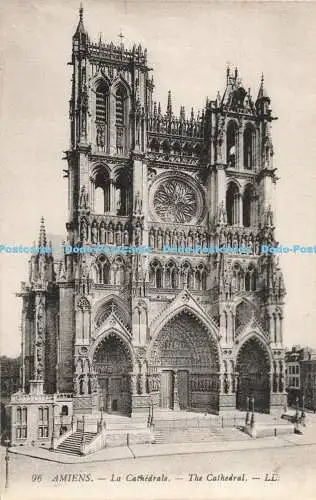 R195178 96 Amiens La Cathedrale The Cathedral LL Levy Fils