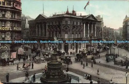 R197543 Piccadilly Circus London E Gordon Smith 1907