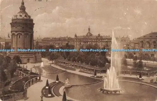 R193693 Mannheim Friedrichsplatz Franz Walter 1913