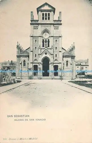 R196197 San Sebastian Iglesia de San Ignacio Hauser y Menet