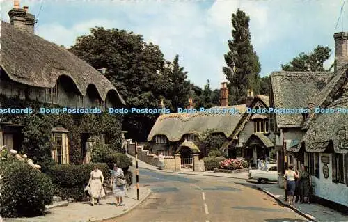 R197560 The Old Village Shanklin Isle of Wight Die fotografische Grußkarte Na