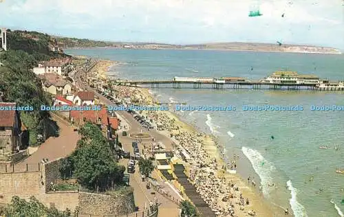 R197561 Blick auf Shanklin Esplanade und Culver Cliffs vom Rylstone Gardens Shank