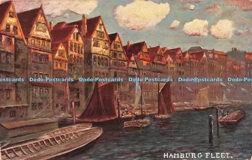 R193716 Hamburg Fleet Theo Stroefer Serie 741 Nr 6 1911