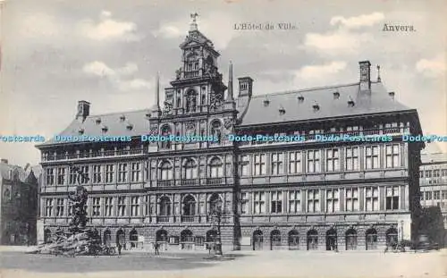 R193718 Hotel de Ville Anvers M V C