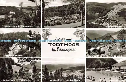 R198892 Gruss aus Todtmoos im Schwarzwald Schoning 1963 Aqfa Multi View